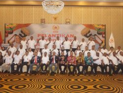 Danrem 174/ATW Hadiri Pelantikan Ketua Umum KONI Papua Selatan 2023-2024