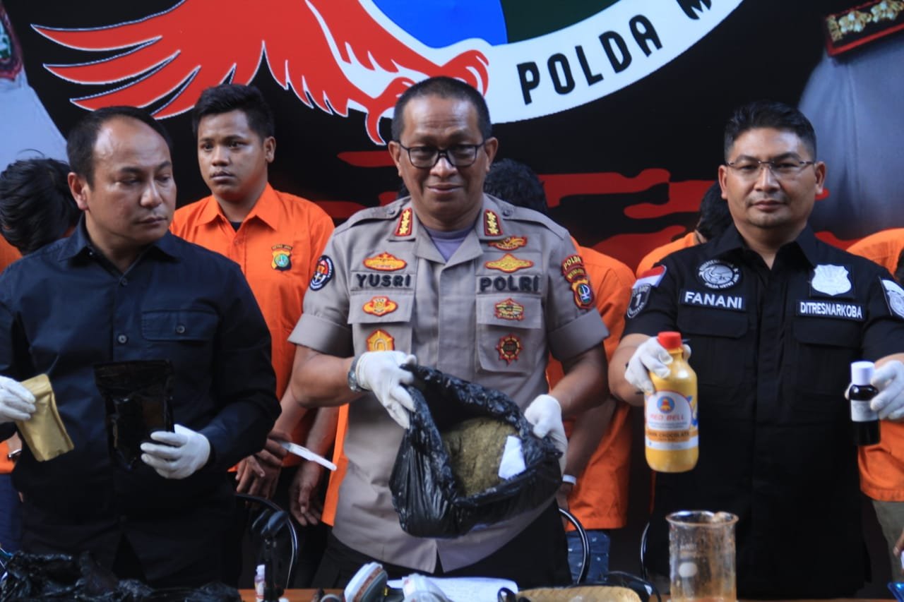 Tembakau Diolah Jadi Ganja Sintesis, Ditresnarkoba Polda Metro Jaya Amankan