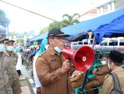 Sekda Pandeglang Geram Lihat Kerumunan Langgar Protokol Kesehatan