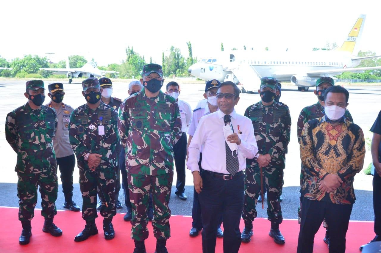 Simulasi Force Down Pesawat Asing Sinergi 12 Kementerian dan Lembaga