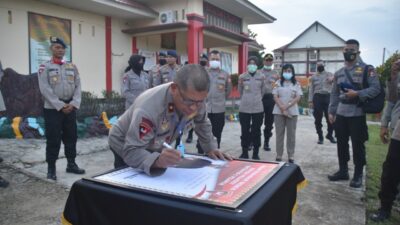 Kunjungan Wadankorbrimob Polri ke Satbrimob Kolda Kaltim Disambut Hangat