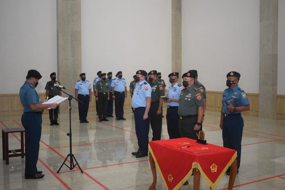 Pangkogabwilhan I Pimpin Sertijab Asrena Kaskogabwilhan I dan Aslog