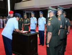Panglima TNI Pimpin Sertijab Tiga Pejabat di Mabes TNI