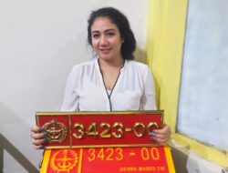 POM TNI Tangkap Pengguna Plat Dinas Palsu 3423-00