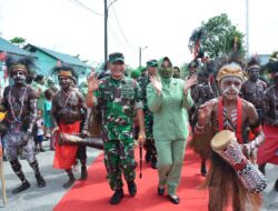 Danrem 174 Merauke Pamitan ke Prajurit dan Persit Kodim 1710 Mimika