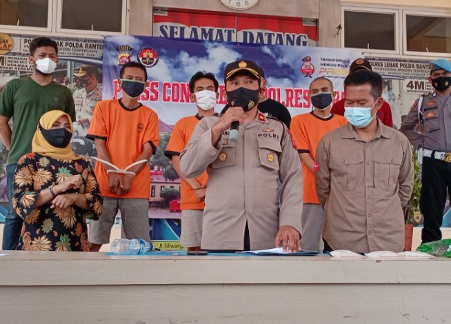 Satres Narkoba Polres Lebak Bekuk Bandar Sabu Jaringan Lebak-Pandeglang