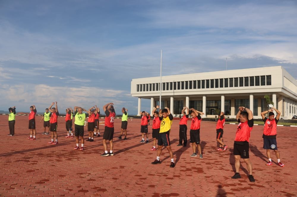 Kogabwilhan I Laksanakan Tes Kesegaran Jasmani Periode I Tahun 2022