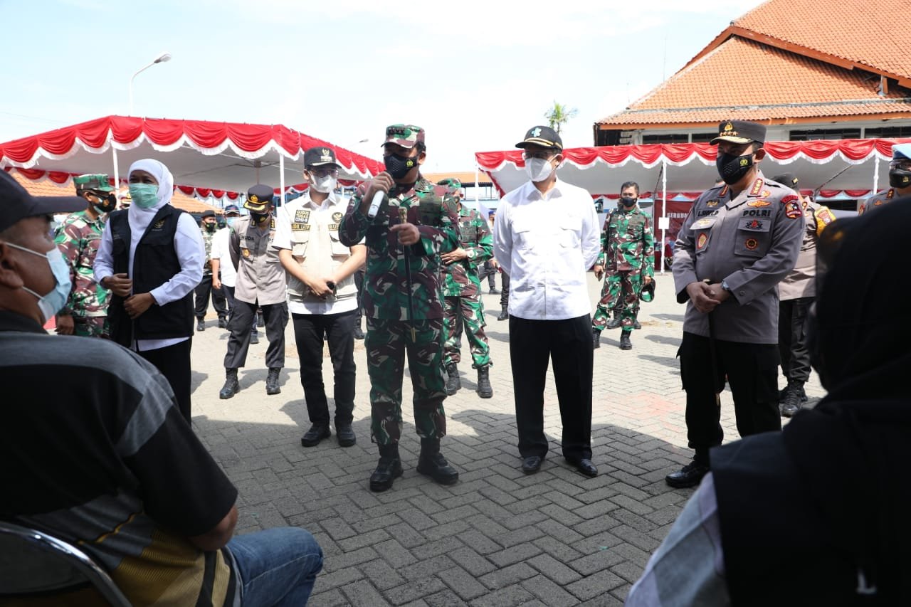 Panglima TNI Pantau Kembali Serbuan Vaksinasi di Bangkalan