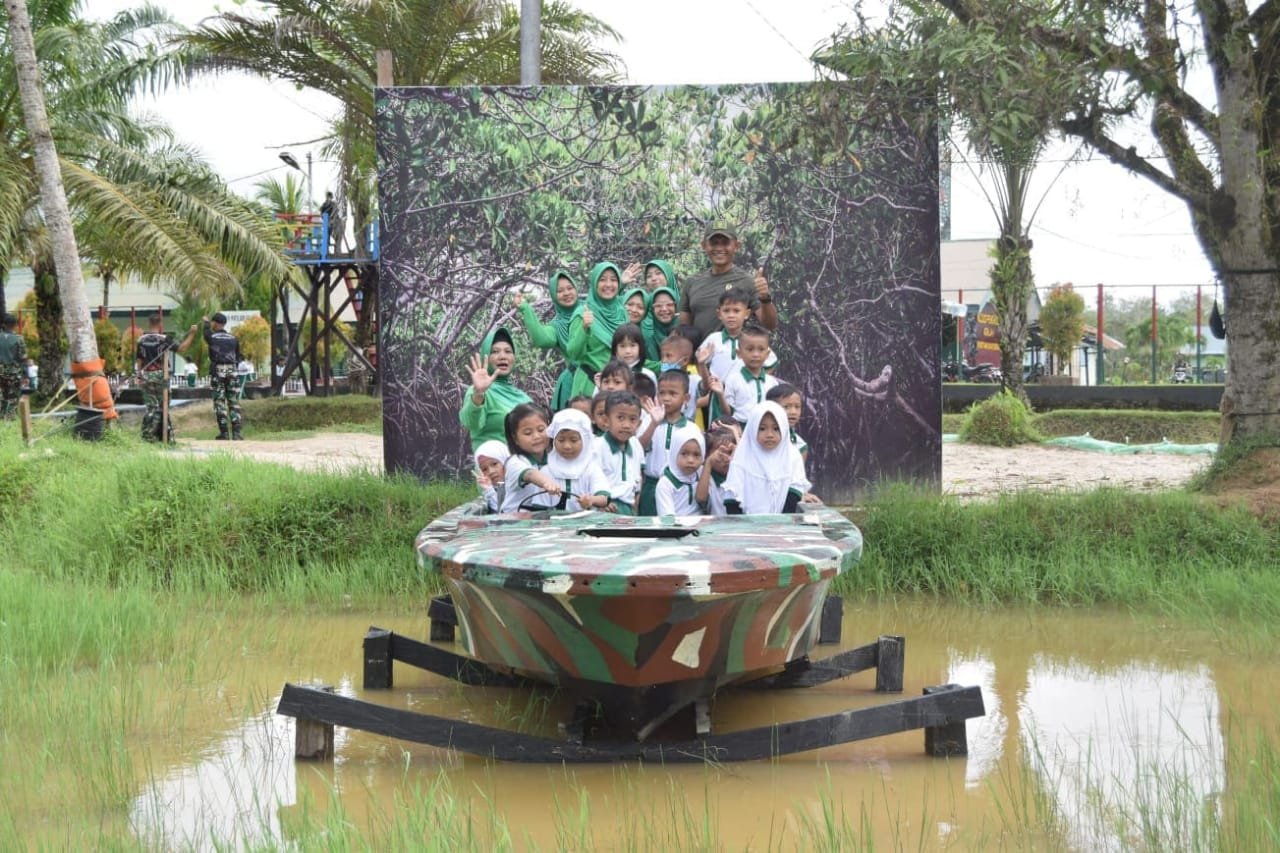 Kurangi Dampak Negatif Gadget pada Anak dengan Outbound di Mako Yonif Raider 613