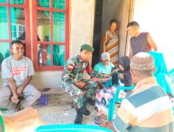 Satgas Yonarmed 1 Kostrad Adakan Pelayanan Kesehatan Keliling untuk Masyarakat