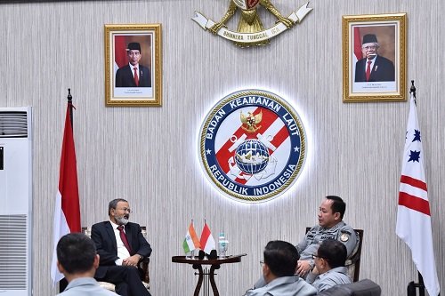 Dubes India Kunjungi Bakamla RI Usai Akhiri Masa Tugas