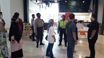 Polres Cilegon Koordinasi dan Simulasi Persiapan New Normal