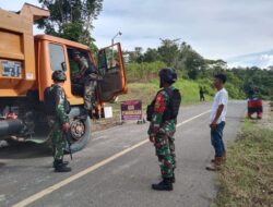 Satgas Yonif 126/KC Amankan Perbatasan Lewat Sweeping untuk Jaga Stabilitas