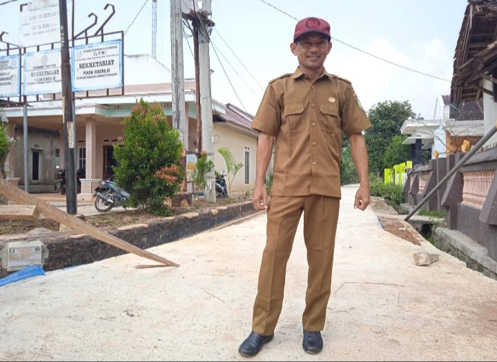 Pj Kakon Sukorejo Pringsewu Realisasikan DD Tahap 1 TA 2024