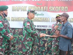 Warga Skofro Hibahkan 21 Hektar Tanah Adat ke Satgas Yonif MR 413 Bremoro