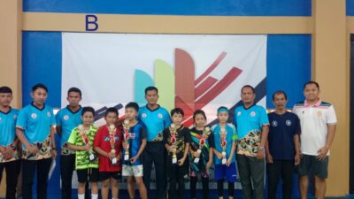 78 Peserta O2SN Bulutangkis Kecamatan Serang Bertanding di GOR Firdaus