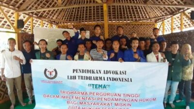 LBH Tridharma Indonesia Dorong Warga Daftarkan Diri untuk Pendampingan Hukum