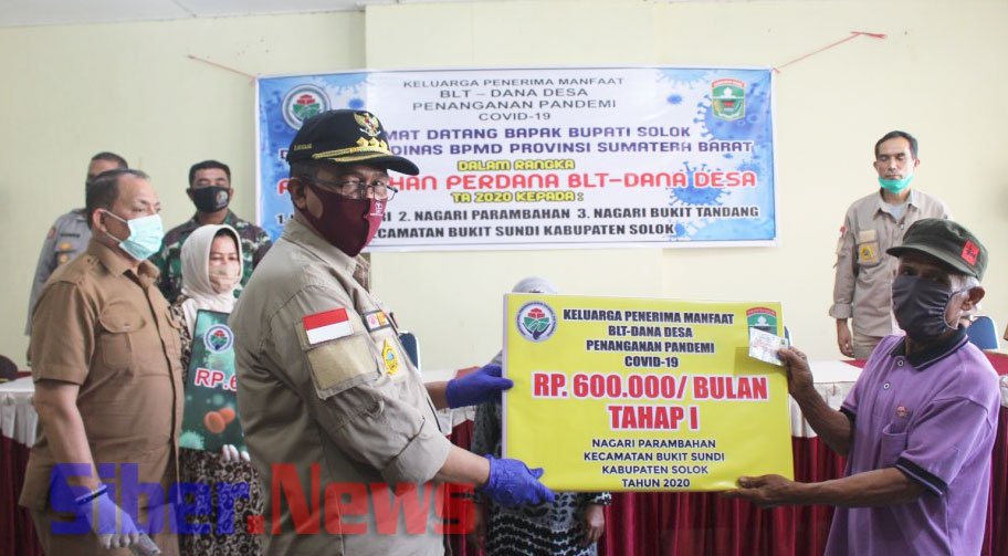 BLT DD Solok Cair untuk Hadapi Covid-19