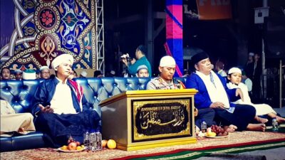 Kapolsek Tanah Abang Rayakan Malam Tahun Baru dengan Dzikir Bersama Warga