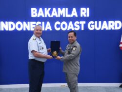 Bakamla RI Terima Kunjungan US Coast Guard Bahas Kepercayaan Antar Lembaga