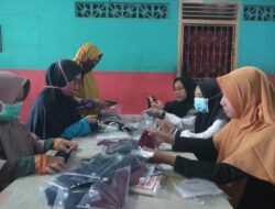 Dampak Virus Corona, Tim Keputrian LDII Ampui Kewalahan Produksi Hand Sanitizer dan Masker