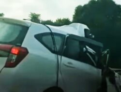 Supir Dump Truk Tabrak di Tol Jagorawi, Terancam Denda Besar