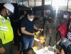 Polres Pandeglang Sitasi Ratusan Botol Minuman Keras
