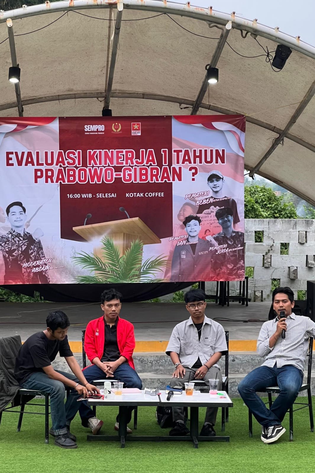 Diskusi Kritis BEM Uniba: Setahun Prabowo-Gibran, Janji dan Realita Masih Berjarak