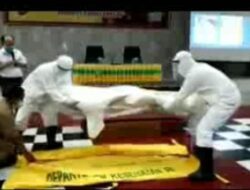 Polres Cilegon Gelar Latihan Pemulasaran Jenazah Pasien Corona