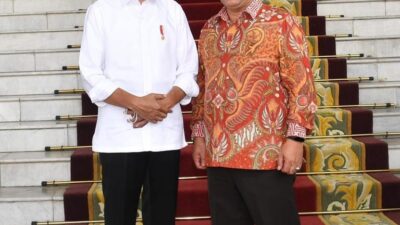 Kapten Sampaikan Masukan Kepada Presiden Jokowi