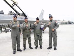 Panglima TNI Terima C-130J-30 Super Hercules dari Menhan RI