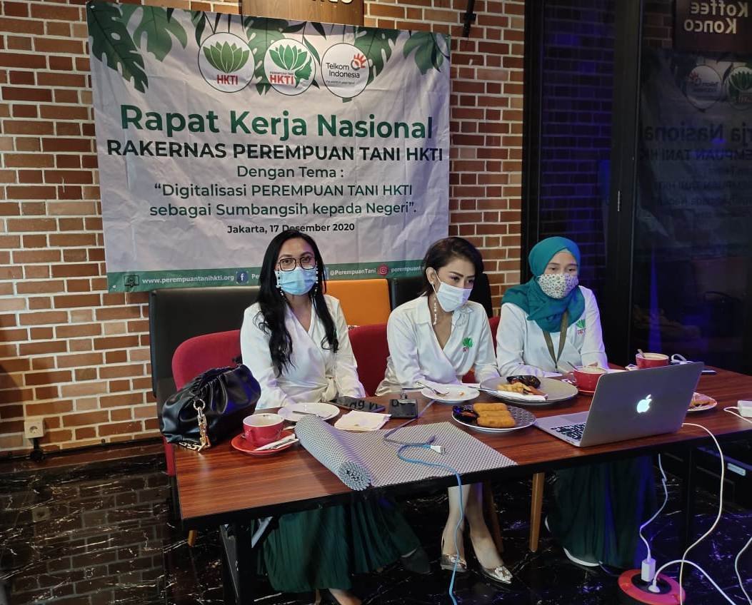 Perempuan Tani HKTI DKI Jakarta Positif Sambut Digitalisasi Pertanian Indonesia