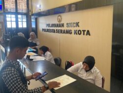 Polresta Serang Kota Layanan SKCK Full Online via Super App Polri