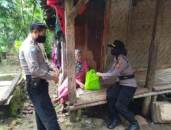 Polsek Baros Gelar Bhakti Sosial Peduli Covid-19