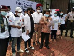 Relawan ETHO Solid Dukung Erick Thohir di Pilpres 2024-2029