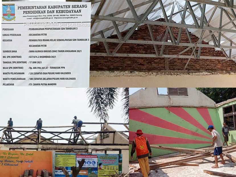 Kadisdik Akan Panggil Konsultan Diduga Gunakan Rangka Baja Bekas di Proyek Rehab SD dan SMP