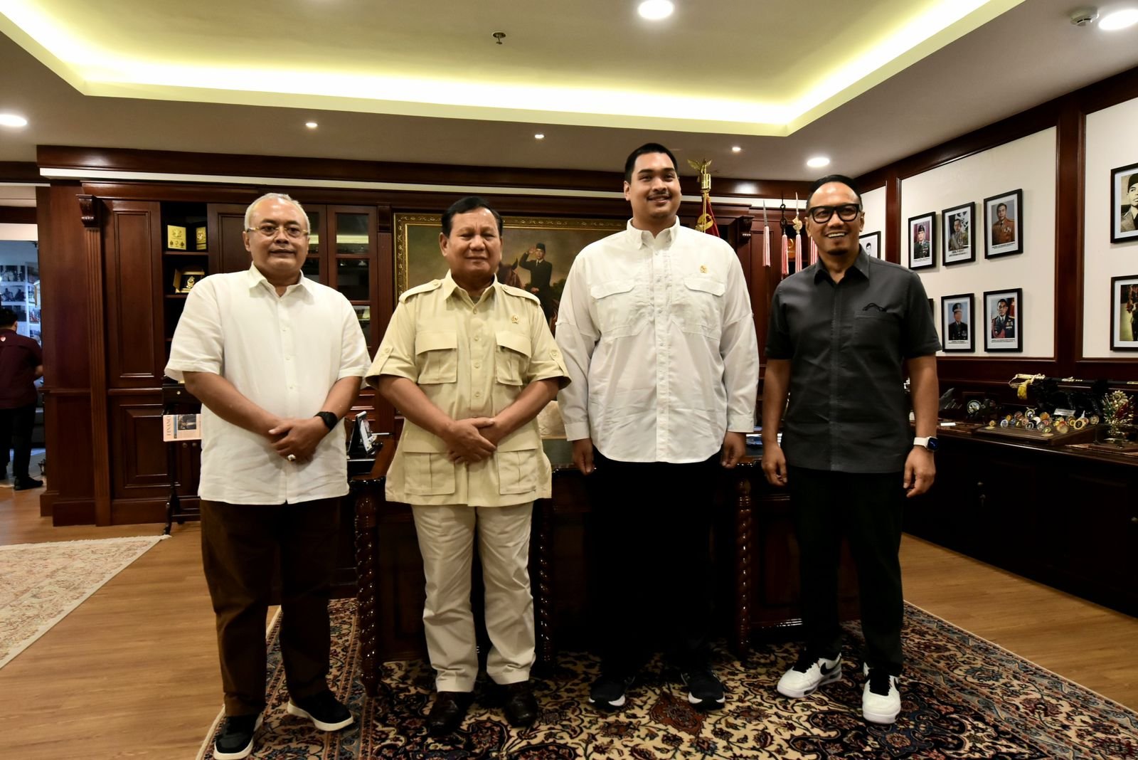 Prabowo Terima Kunjungan Dito, Sampaikan Harapan Semangat Baru untuk Kemajuan Bangsa