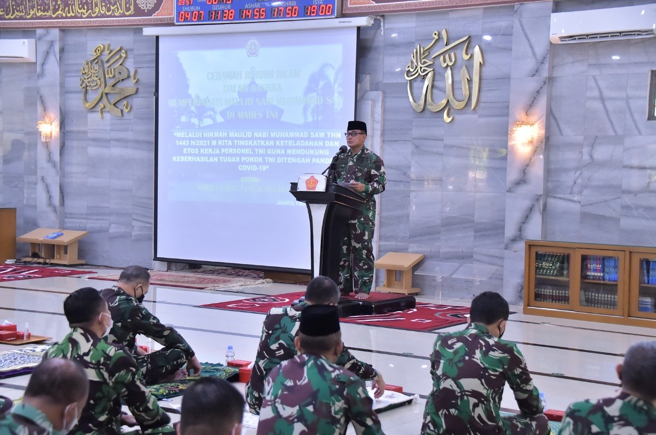 Panglima TNI: Maulid Nabi Jadi Momen Introspeksi Diri