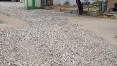 Proyek Pengaspalan Parkir Dinkes Kota Serang Diduga Asal Jadi Saat Ngebut