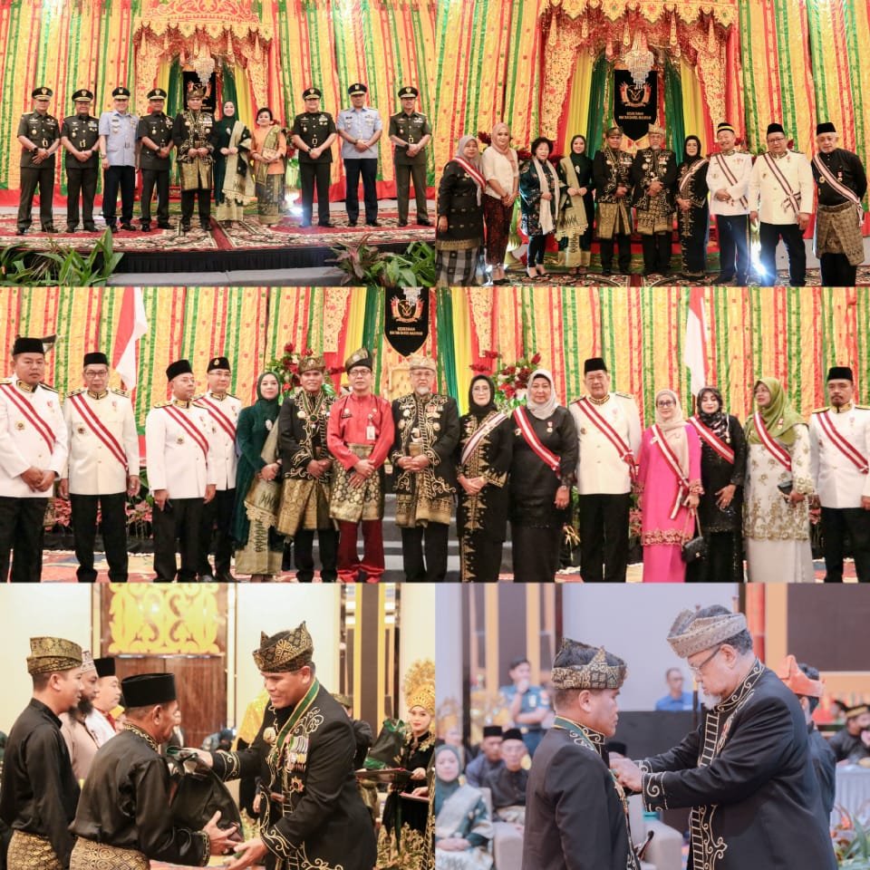 Pangkogabwilhan I Terima Gelar Dato’ dari Sultan Kerajaan Bentan