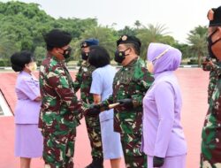 Panglima TNI Terima Laporan Kenaikan Pangkat 60 Perwira Tinggi