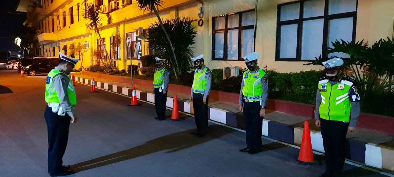 Ditlantas Polda Banten Disiplinkan Prokes Lewat Patroli KKYD