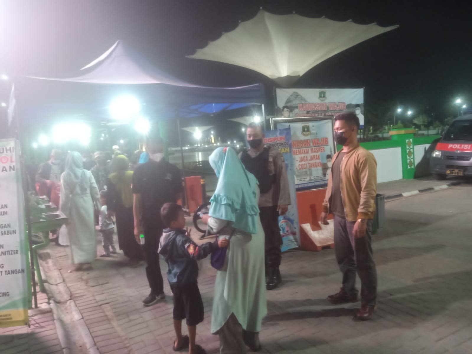 Polsek Kasemen Patroli Rutin Jaga Keamanan di Serang Kota