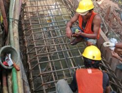 Jembatan GG Melati 1 Batuceper Diduga Tak Sesuai Spesifikasi