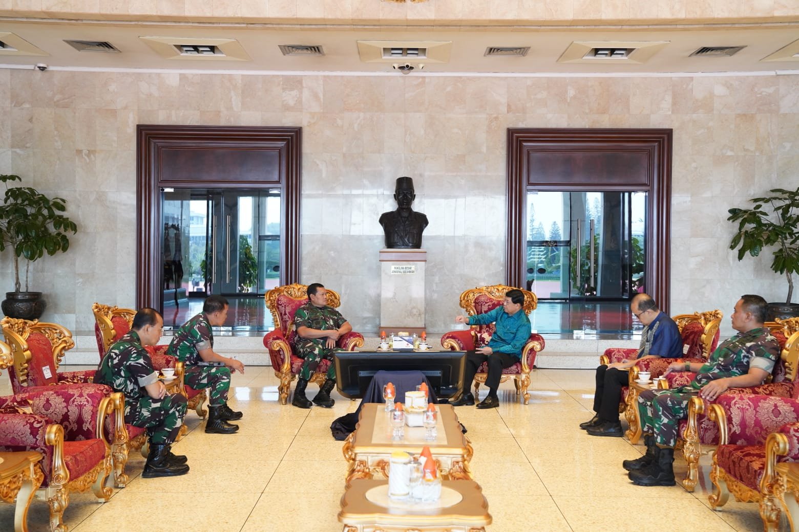 Panglima TNI Terima Audiensi Ketua Umum INKONELI