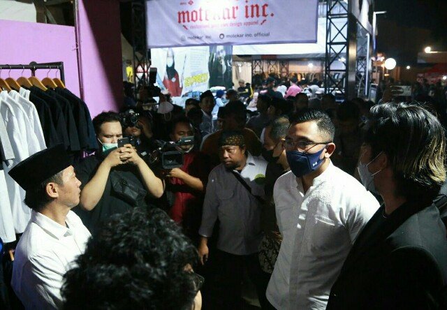 Pulang Tarawih Nongkrong di BCF 2022, Wagub Andika Dukung Ekraf Lokal Banten