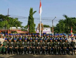 Denpom III/4 Serang Gelar Apel Usai Rangkaian Kegiatan HUT ke-76