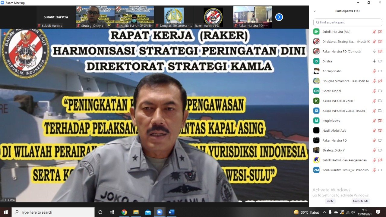 Bakamla RI Terapkan Strategi Kamla untuk Peringatan Dini