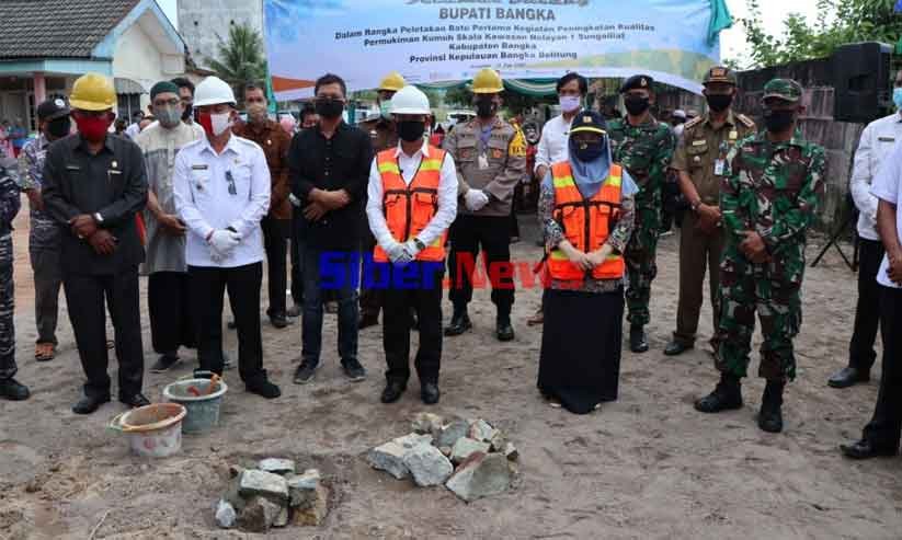 Peletakan Batu Pertama Peningkatan Kawasan Kumuh Nelayan 1