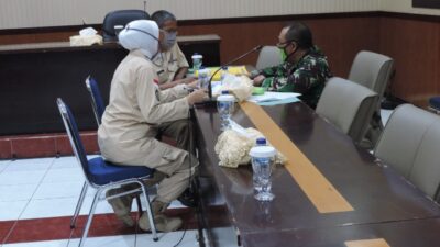 Korem 064/MY Terima Tim Verifikasi Itdam III/Siliwangi